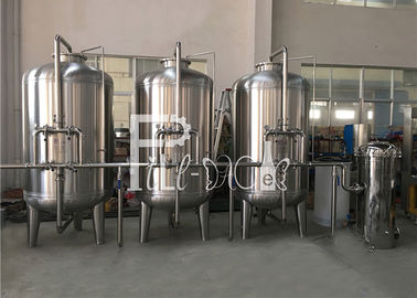 Mineral / Pure Drinking Water Silica / Quartz Sand / Active Carbon Filtration Equipment / Plant / Machine / System