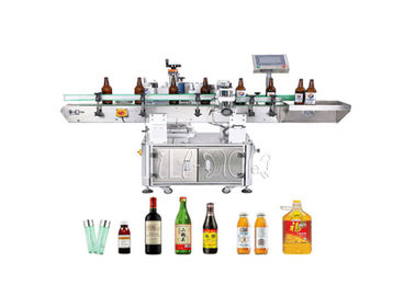 Double or Three Side Adhesive Sticker Bottle Labeling Labeler Machine Equipment Line Plant