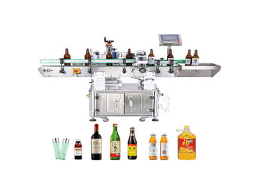 Two / Double Three Side Adhesive Sticker Labeling / Labeler Machine / Equipment / Line / Plant / System / Unit