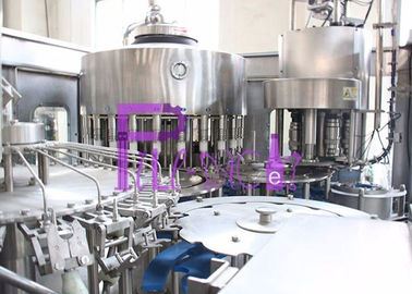 Pure Drinking PET Bottle Water 3 In 1 Monoblock Rinser Filler Capper Equipment / Plant / Machine / System / Line