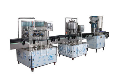 Pure Drinking PET Bottle Water 3 In 1 Monoblock Rinsing Filling Capping Equipment / Plant / Machine / System / Line