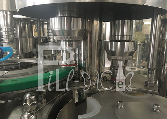 PLC Control PET Rinsing Filling Capping Machine With Touch Screen