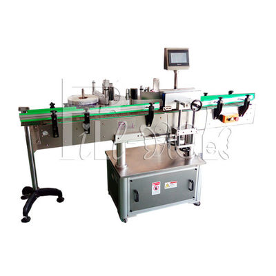 Single Side 50bpm Pet Plastic Bottle Self Adhesive Labeling Machine