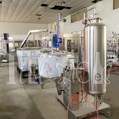 0.5T/H sparkling water carbonated soft drink production line