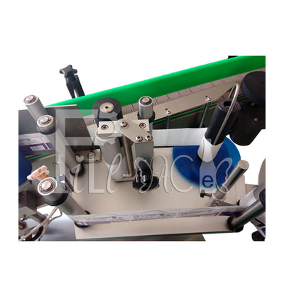 Single Head Adhesive Sticker Labeling Machine 50BPM For Round Bottle