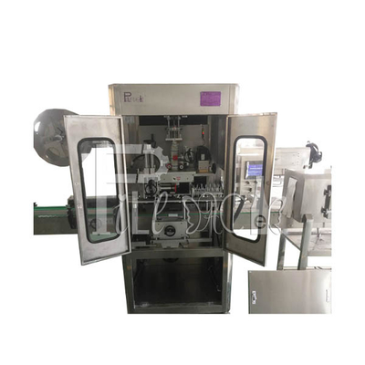 Automatic Single Head Sleeve Labeling Machine 150BPM 250BPM With Shrink Tunnel