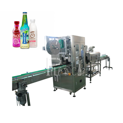 150BPM OPS PVC Neck Sleeve Bottle Labeling Machine Heat Shrinkable