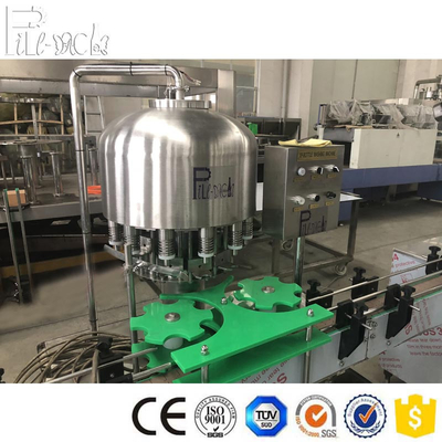 2000BPH Monoblock Mineral  Rinsing Filling Capping Machine Linear Type