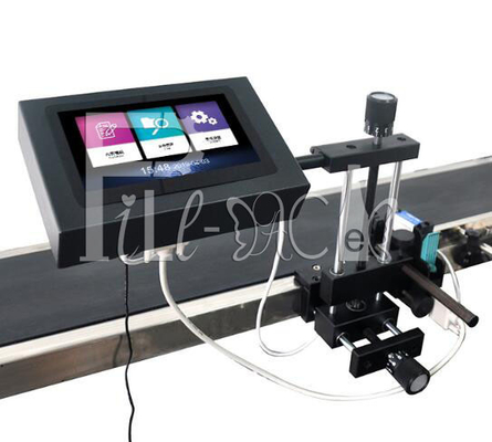 Automatic 75 m/min speed High resolution inkjet print coding machine for date code / logo