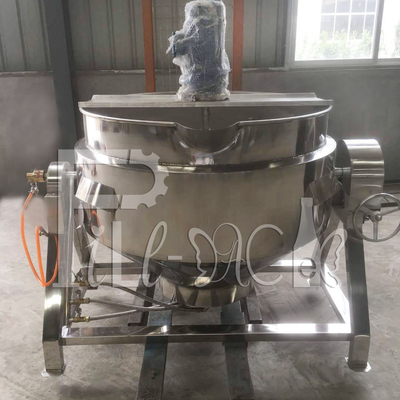 2000LPH Three layers Beverage Processing Equipment With Agitator