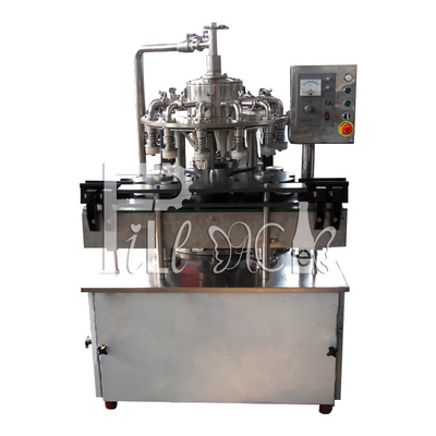 2000BPH Non Soda Soft Drink Filling Line , Rinsing Filling Capping Machine