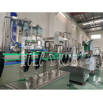 2000BPH Automatic 2L Pure Water Bottling Machine , Bottle Rinser Filler Capper