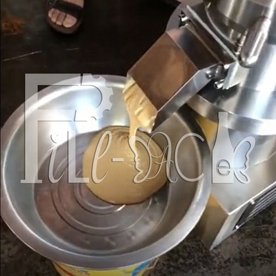 SUS304 Stainless Steel Colloid Mill , Peanut Butter Processing Blender Machine