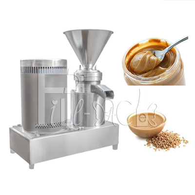 SUS304 Stainless Steel Colloid Mill , Peanut Butter Processing Blender Machine