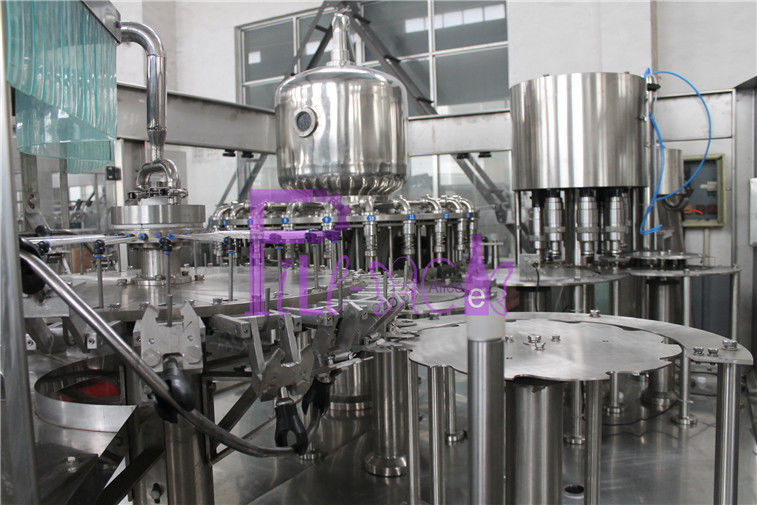 High Capacity Hot Filling Machine Concentrated Juice Commercial Bottling Equipment