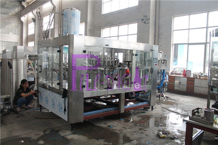 10000BPH Non-Carbonated Plastic Water Bottling Machine With CIP Cleaning Head