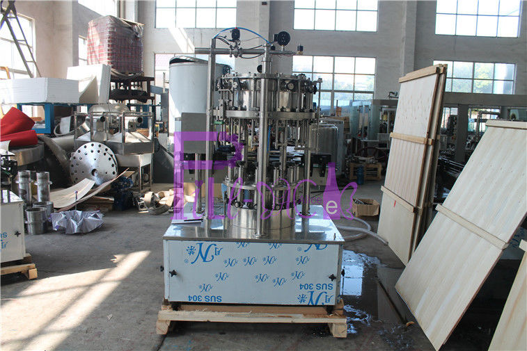 Single unit with conveyor connection Beer Filler Machine NANQING filling valves