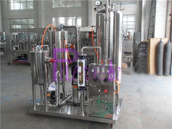 3000L Three Tanks Coke Cola Carbonated Drink Mixer for soft drink processing line