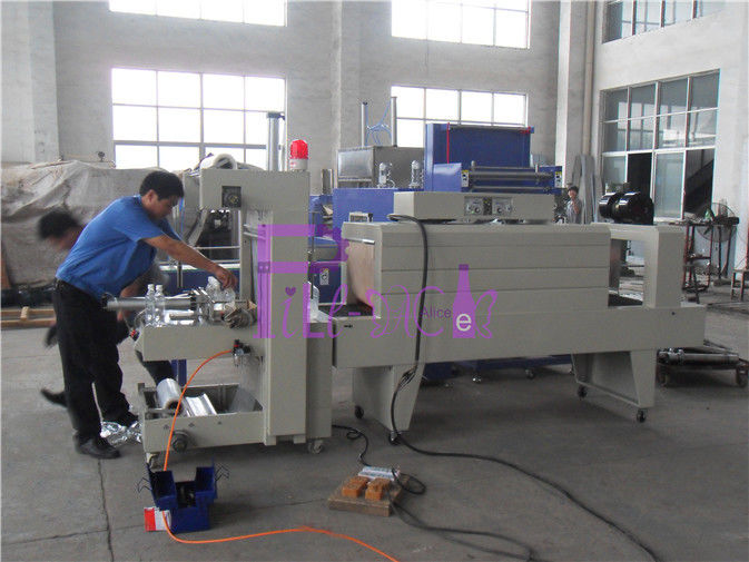 Manual Paper Pallet Bottle Packing Machine For Beverage Processing 8 bags / min