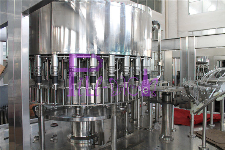 Industrial Monoblock Filling Machine Semi Automatic Soft Drink Bottling Equipment