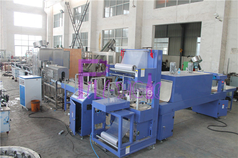 5000 BPH Linear Water Filling Equipment , Plastic Bottles Liquid Filler Machine