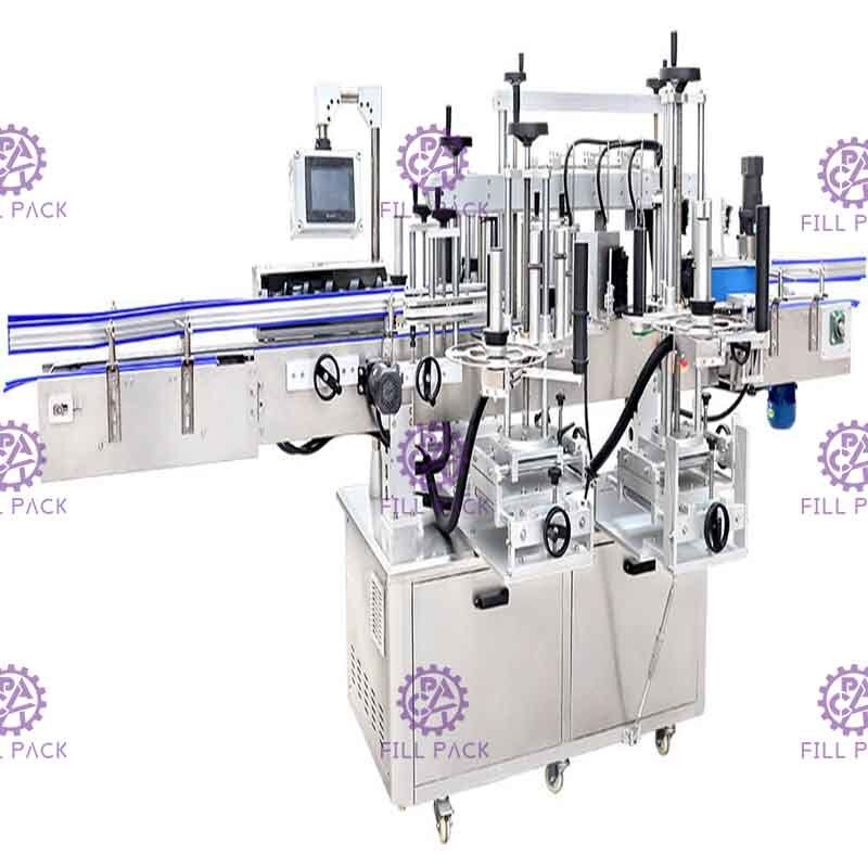 Double or Three Side Adhesive Sticker Bottle Labeling Labeler Machine Equipment Line Plant