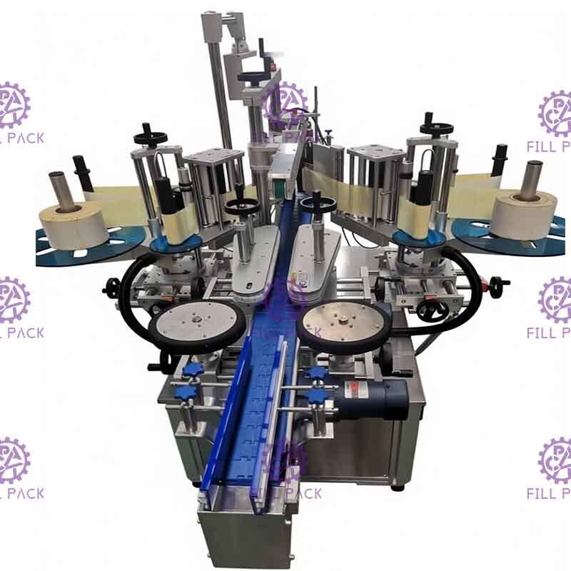 1200W Industrial Oil Bottle Labeling Equipment Electric Driven Type