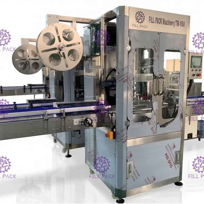 One / Single Head PVC PET / Plastic Bottle Sleeve Shrink Labeling / Labeler Machine / Equipment / Plant / System