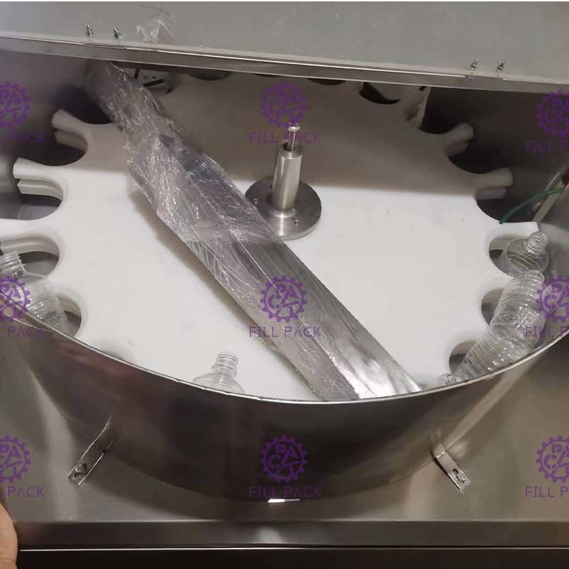 Round Plate Type Small Bottle Sorting Machine For Water Filling System