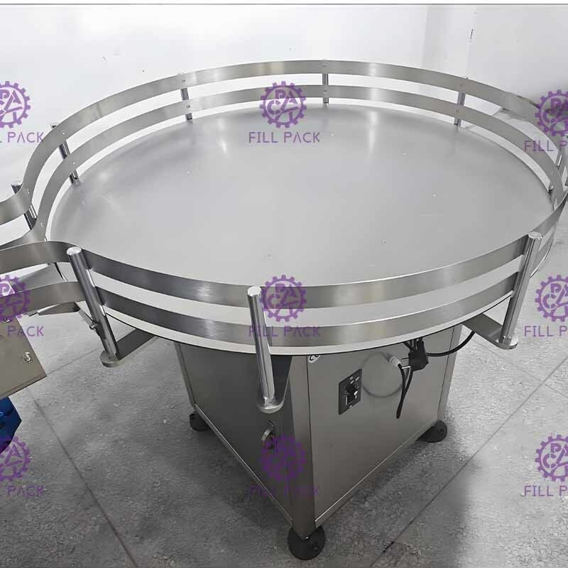 Semi Automatic Rotary Bottle Sorting Machine For Milk Glass Bottle 0.37Kw