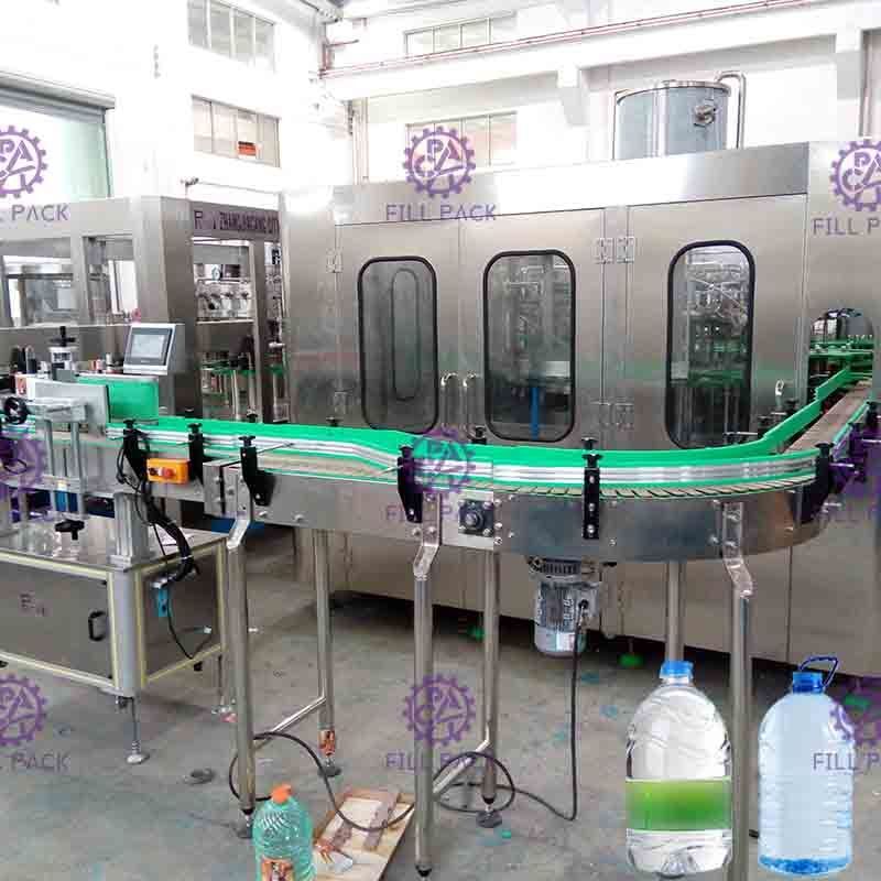 3L / 5L / 10L Mineral Water Plastic Bottle 2 In 1 Filling Equipment / Plant / Machine / System / Line