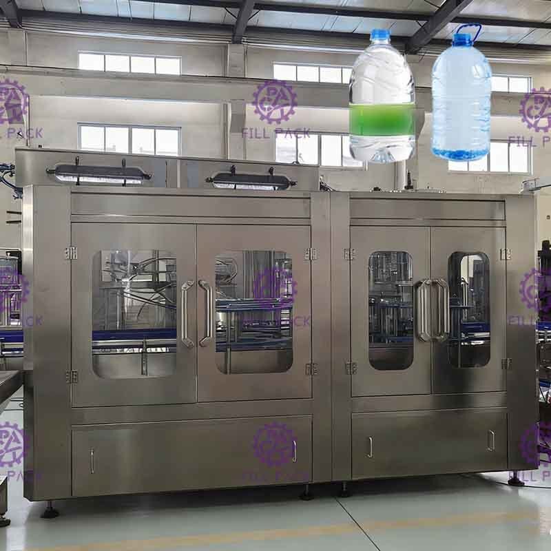 3L / 5L / 10L Mineral Water Plastic Bottle 2 In 1 Bottling Equipment / Plant / Machine / System / Line