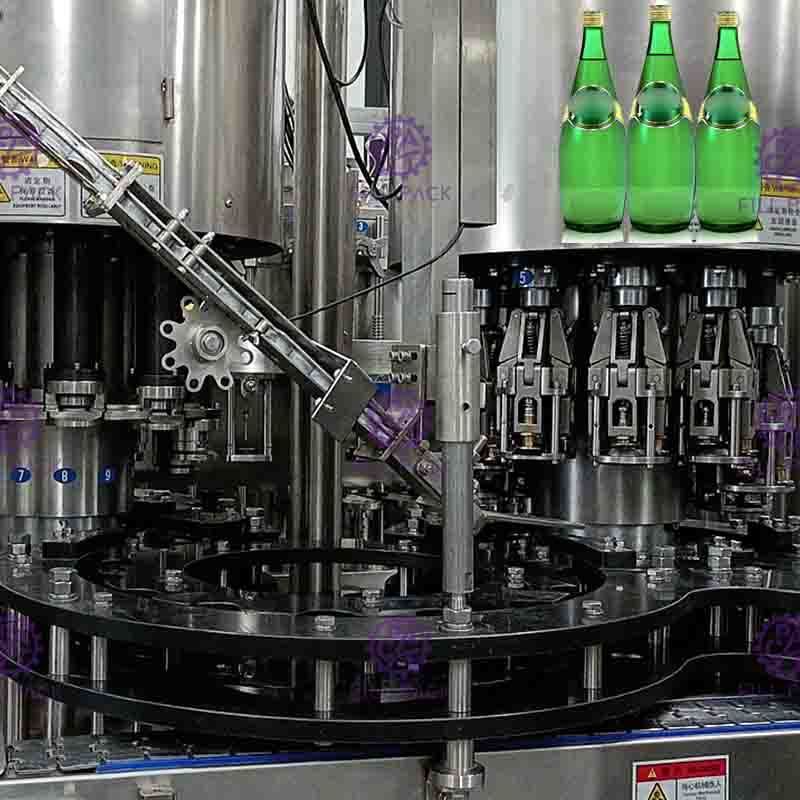 PET Plastic Glass 3 In 1 Monobloc Aerated Drink Beverage Water Bottle Production Machine / Equipment / Plant / System