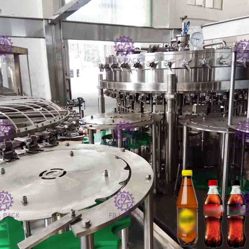 Automatic Canned Filling And Capping Machine for soft drink Filling Line