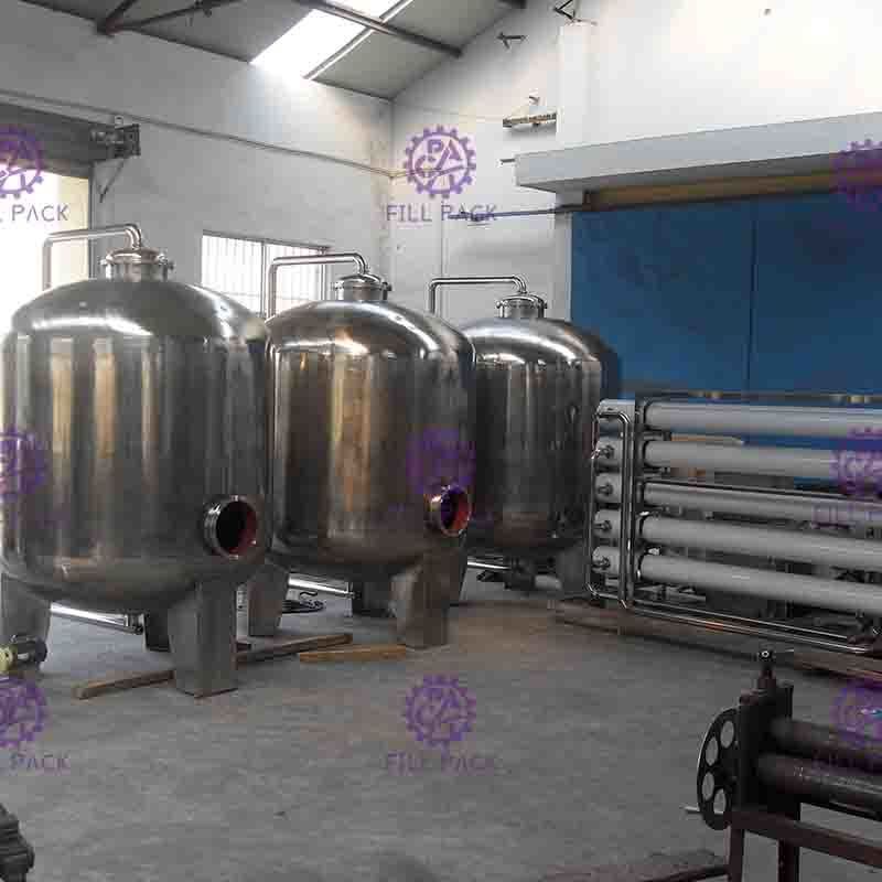 3.15kw Electric Pure Water Ro System Reverse Osmosis Water Filter 3000L / H