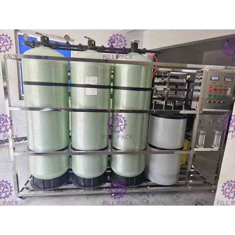 Small Type Fiberglass Water RO System For Bottle Water Production Line