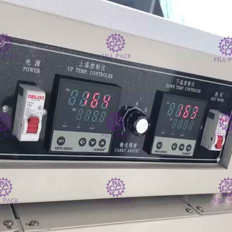 Semi Automatic PE Film Wrapping Cutting Shrink Tunnel Packing Machine