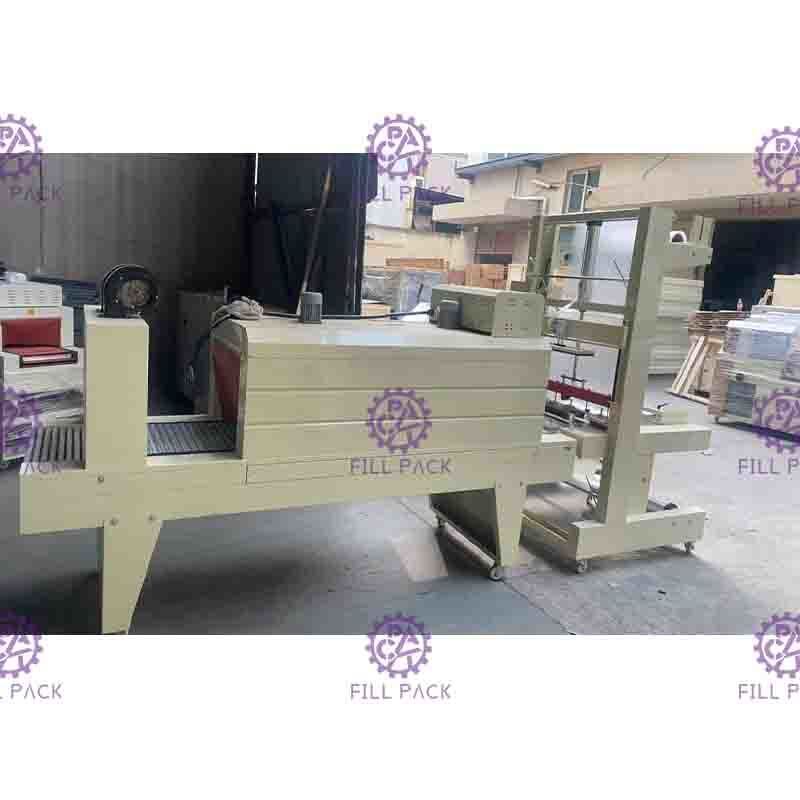 Semi automatic wrapping shrink Bottle Packing Machine for cartons box