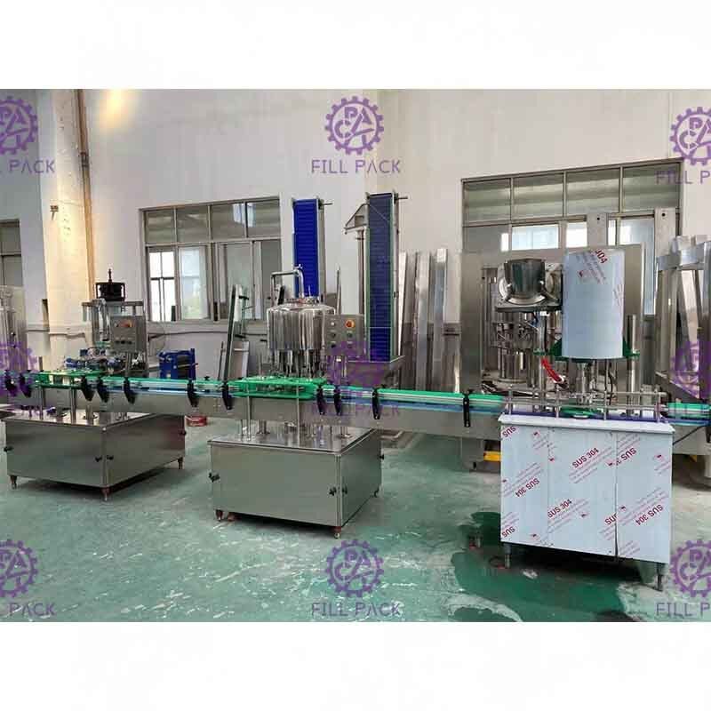 5000 BPH Linear Water Filling Equipment , Plastic Bottles Liquid Filler Machine