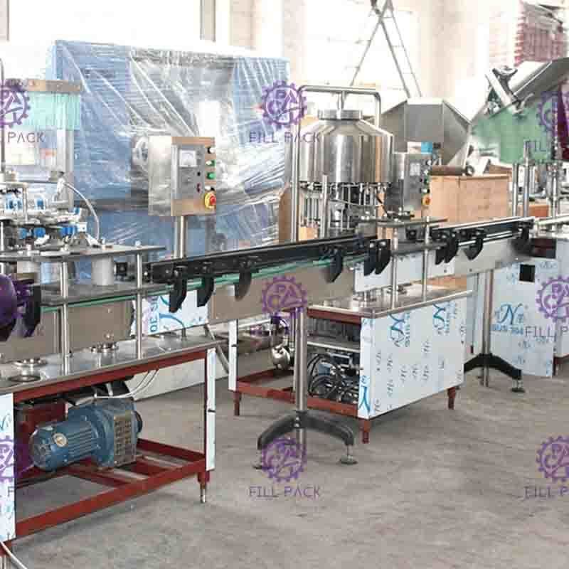 Linear Bottle Filling Machine Drinking Water Washing , Filling , Capping Machine