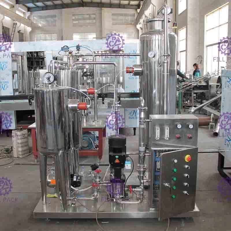 0.5T/H sparkling water carbonated soft drink production line