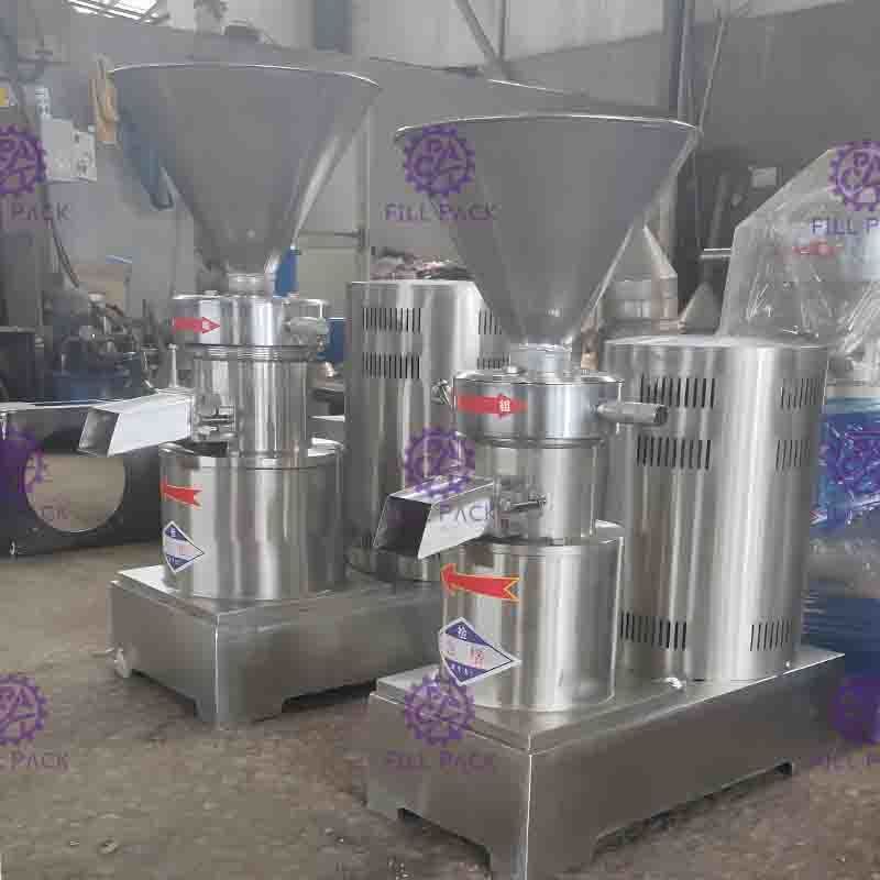 Vertical Type SUS304 Peanut Sesame Butter Processing Machine