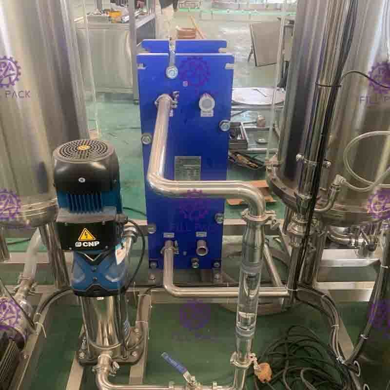 3000L Three Tanks Coke Cola Carbonated Drink Mixer for soft drink processing line