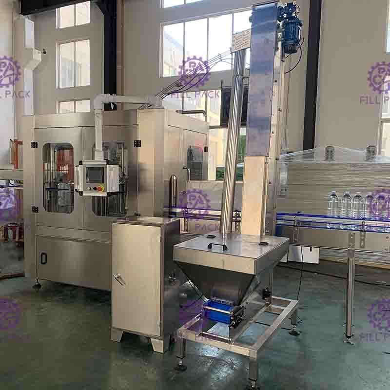 Automatic 3 in 1 PET Rotary Bottle Drinking Water Filling Machine