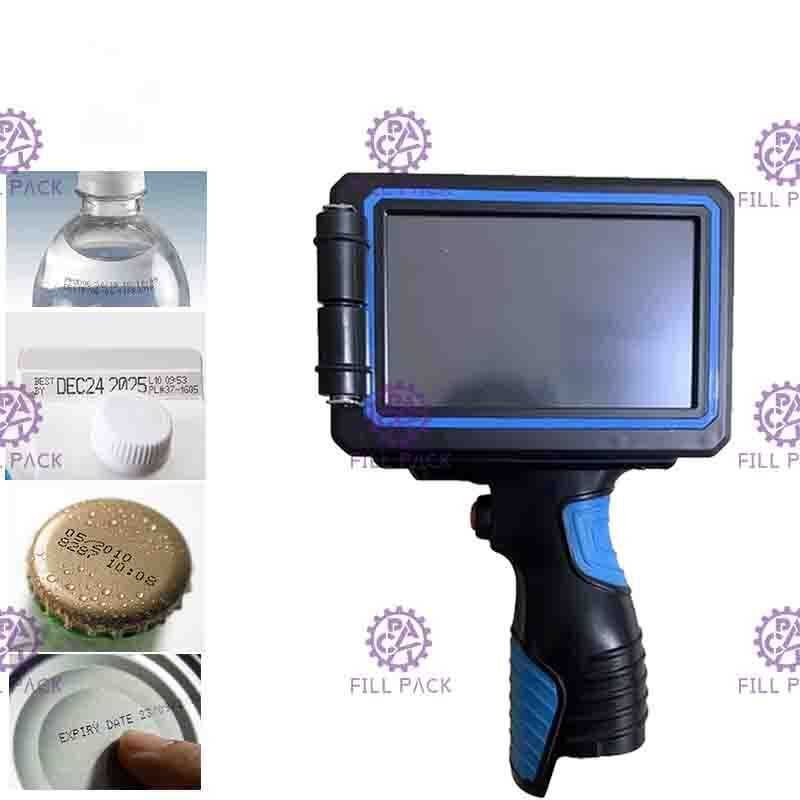 600dpi Handheld Batch Coding Printer Portable Handheld Inkjet Date Code Printer for Bottles and Cartons