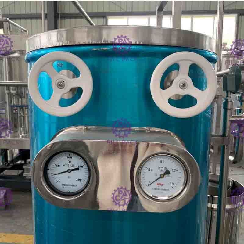 1 T/H Electric Heating UHT Sterilizer For Beverage Production Line Coil Type
