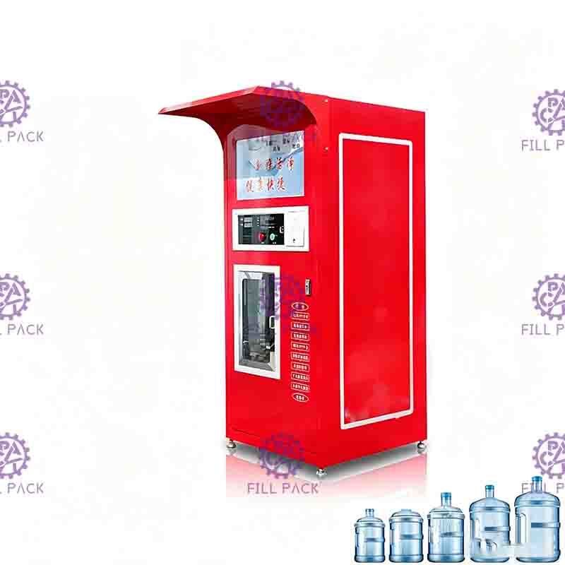Coin And Bill Purified Water Bottle Vending Machine 10L/Min 550W 0.5MPA