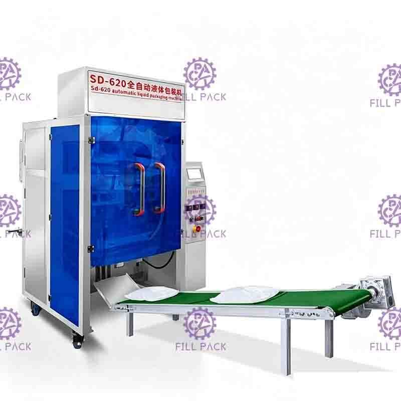 10KG Composite Film Liquid Sachet Packaging Machine PLC programmable