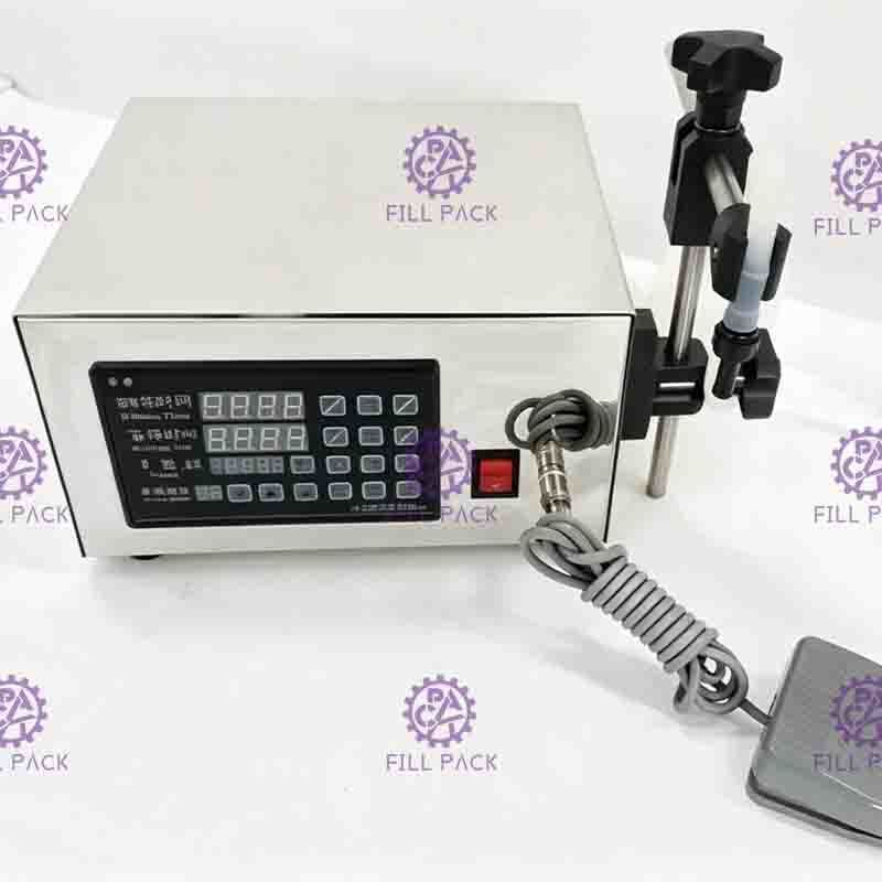 Digital Control Liquid Filling Equipment Single Head 130BPH