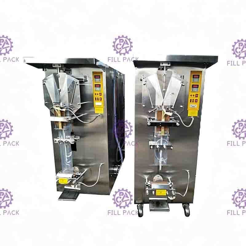SUS304 Automatic Photocell 1300bags/H Water Sachet Packing Machine